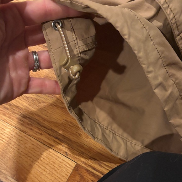J. Crew Hooded Anorak Jacket in Camel - Picture 4 of 4